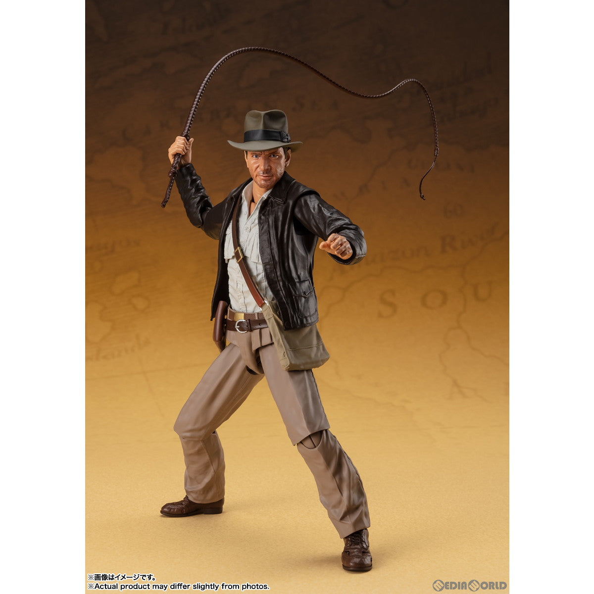 【新品即納】[FIG] S.H.Figuarts(フィギュアーツ) インディアナ・ジョーンズ(レイダース/失われたアーク(聖櫃)) 完成品 可動フィギュア バンダイスピリッツ(20231028)