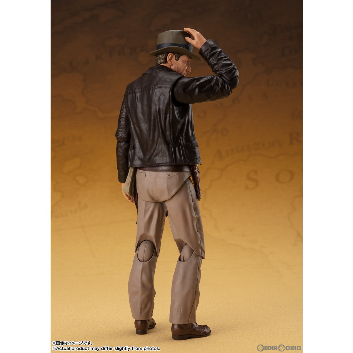 【新品即納】[FIG] S.H.Figuarts(フィギュアーツ) インディアナ・ジョーンズ(レイダース/失われたアーク(聖櫃)) 完成品 可動フィギュア バンダイスピリッツ(20231028)