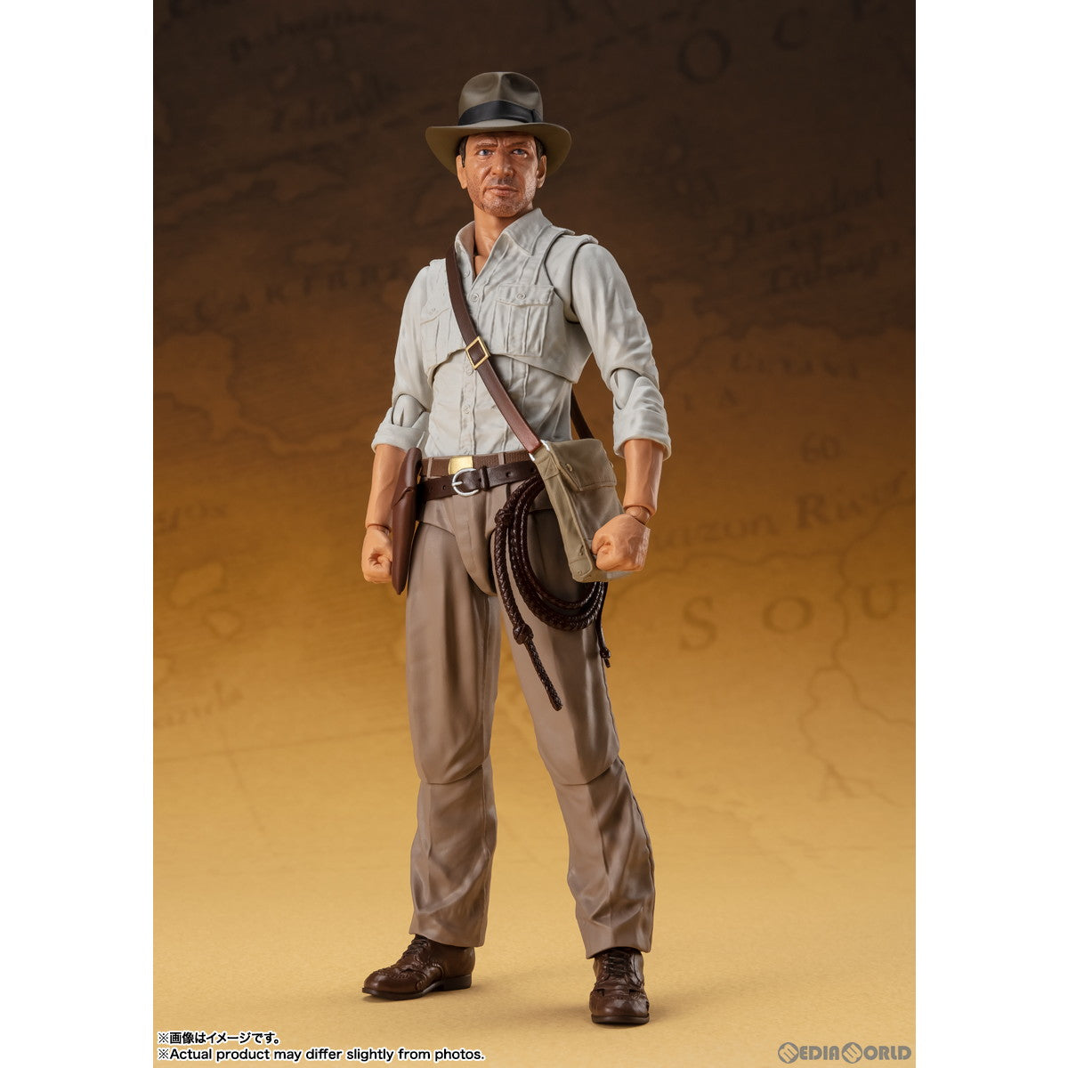 【新品即納】[FIG] S.H.Figuarts(フィギュアーツ) インディアナ・ジョーンズ(レイダース/失われたアーク(聖櫃)) 完成品 可動フィギュア バンダイスピリッツ(20231028)