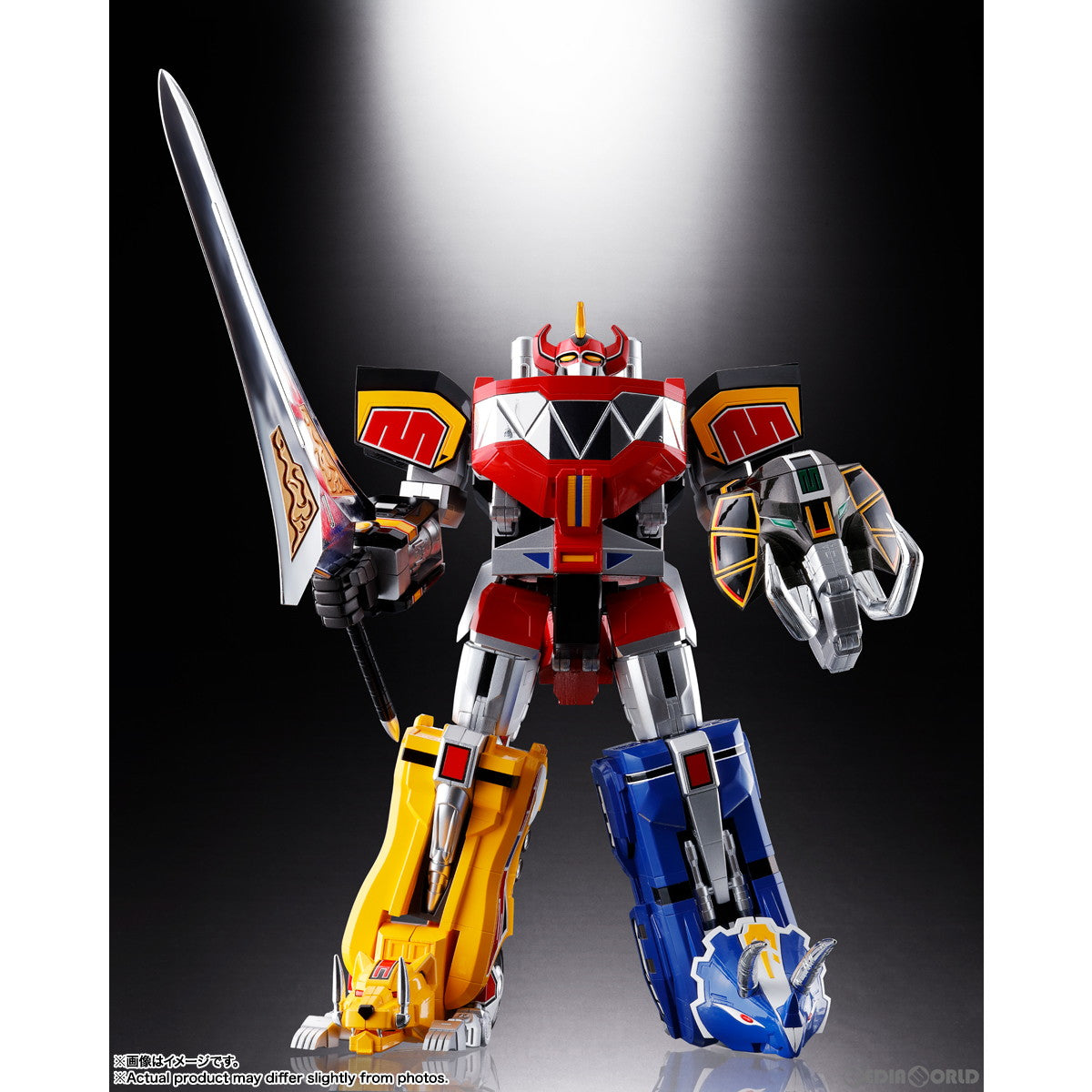 【中古即納】[TOY] 超合金魂 獣帝大獣神 GX-72 大獣神 & GX-78 ドラゴンシーザー 恐竜戦隊ジュウレンジャー 完成トイ バンダイスピリッツ(20231117)