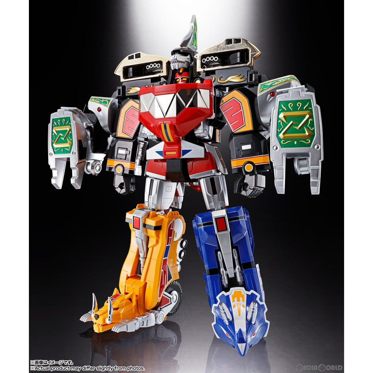 【中古即納】[TOY] 超合金魂 獣帝大獣神 GX-72 大獣神 & GX-78 ドラゴンシーザー 恐竜戦隊ジュウレンジャー 完成トイ バンダイスピリッツ(20231117)