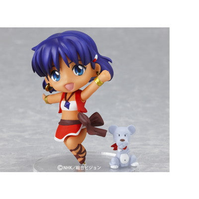【中古即納】[FIG] (フィギュア単品) ねんどろいどぷち ナディア 月刊アニメスタイル付録 ふしぎの海のナディア 完成品 可動フィギュア スタイル(20110825)