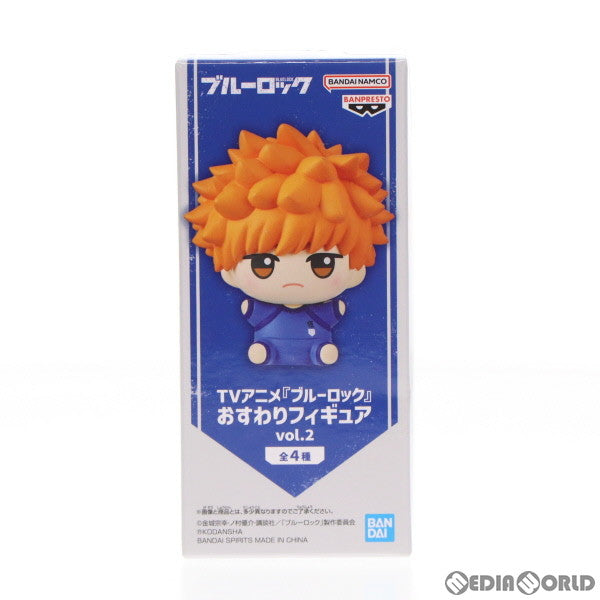 【中古即納】[FIG] ナムコ限定 國神錬介(くにがみれんすけ) おすわりフィギュア vol.2 ブルーロック プライズ(2620853) バンプレスト(20230217)