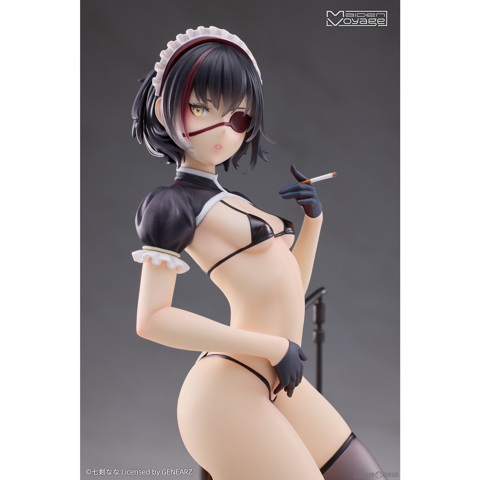 【新品即納】[FIG] えちえち不良メイド イラストby七剣なな 1/7 完成品 フィギュア Maiden Voyage(メーデン・ボイッジ) (20241031)