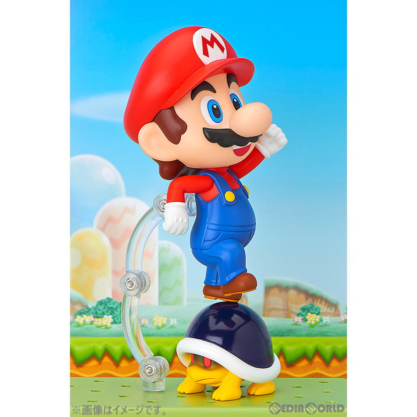 【新品即納】[FIG] (3次再販) ねんどろいど 473 マリオ スーパーマリオ 完成品 可動フィギュア グッドスマイルカンパニー(20231119)