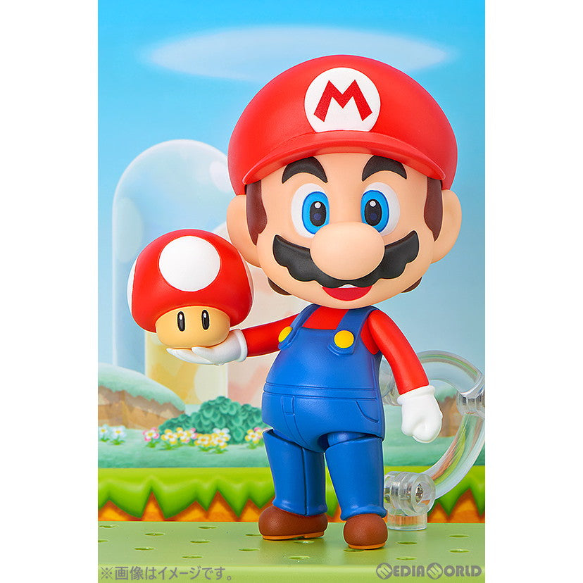 【新品即納】[FIG] (3次再販) ねんどろいど 473 マリオ スーパーマリオ 完成品 可動フィギュア グッドスマイルカンパニー(20231119)