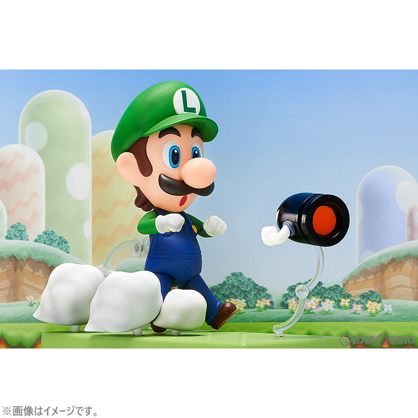 【新品即納】[FIG] (再々販) ねんどろいど 393 ルイージ スーパーマリオ 完成品 可動フィギュア グッドスマイルカンパニー(20231223)