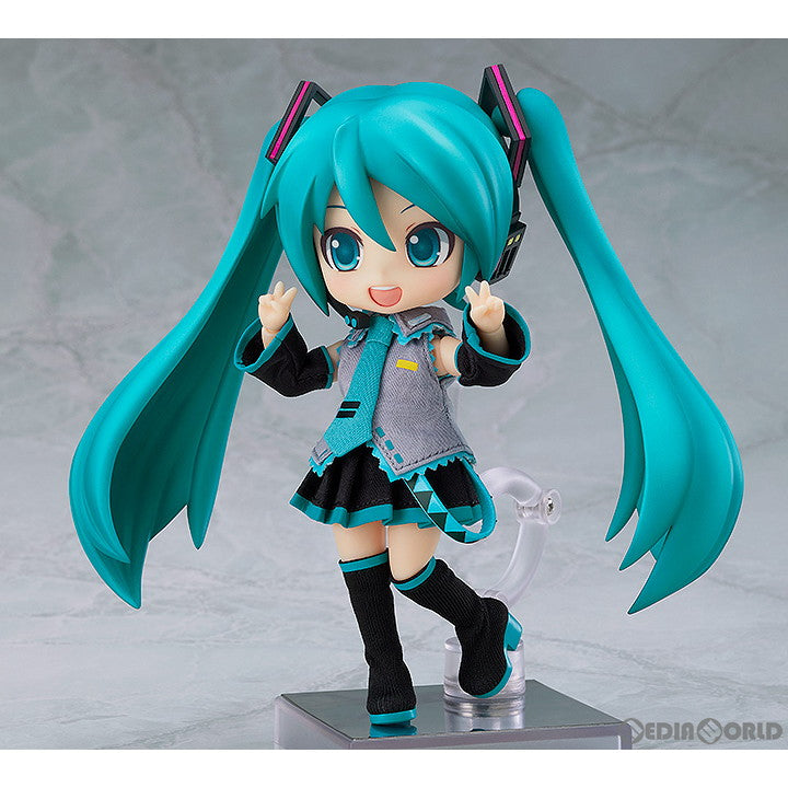 【新品即納】[FIG] (再販) ねんどろいどどーる 初音ミク キャラクター・ボーカル・シリーズ01 初音ミク 完成品 可動フィギュア グッドスマイルカンパニー(20240126)