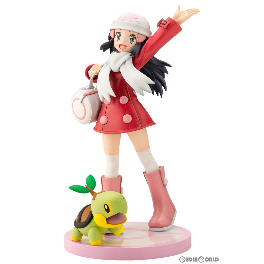 【新品即納】[FIG]ARTFX J ヒカリ with ナエトル ポケットモンスター 1/8 完成品 フィギュア(PV066) コトブキヤ(20231227)