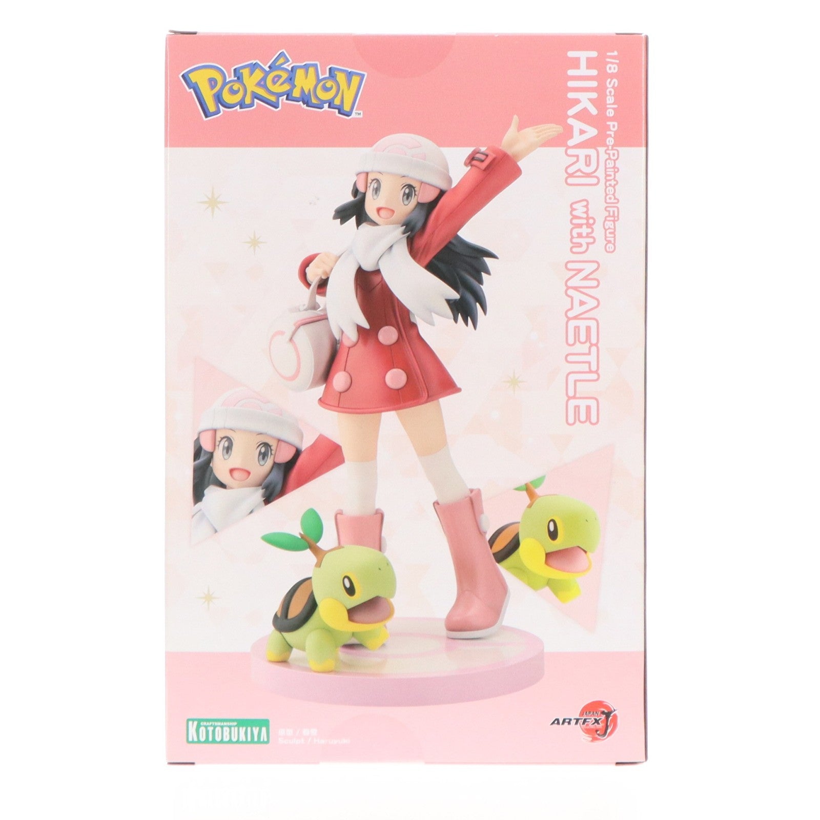 【中古即納】[FIG] ARTFX J ヒカリ with ナエトル ポケットモンスター 1/8 完成品 フィギュア(PV066) コトブキヤ(20231227)