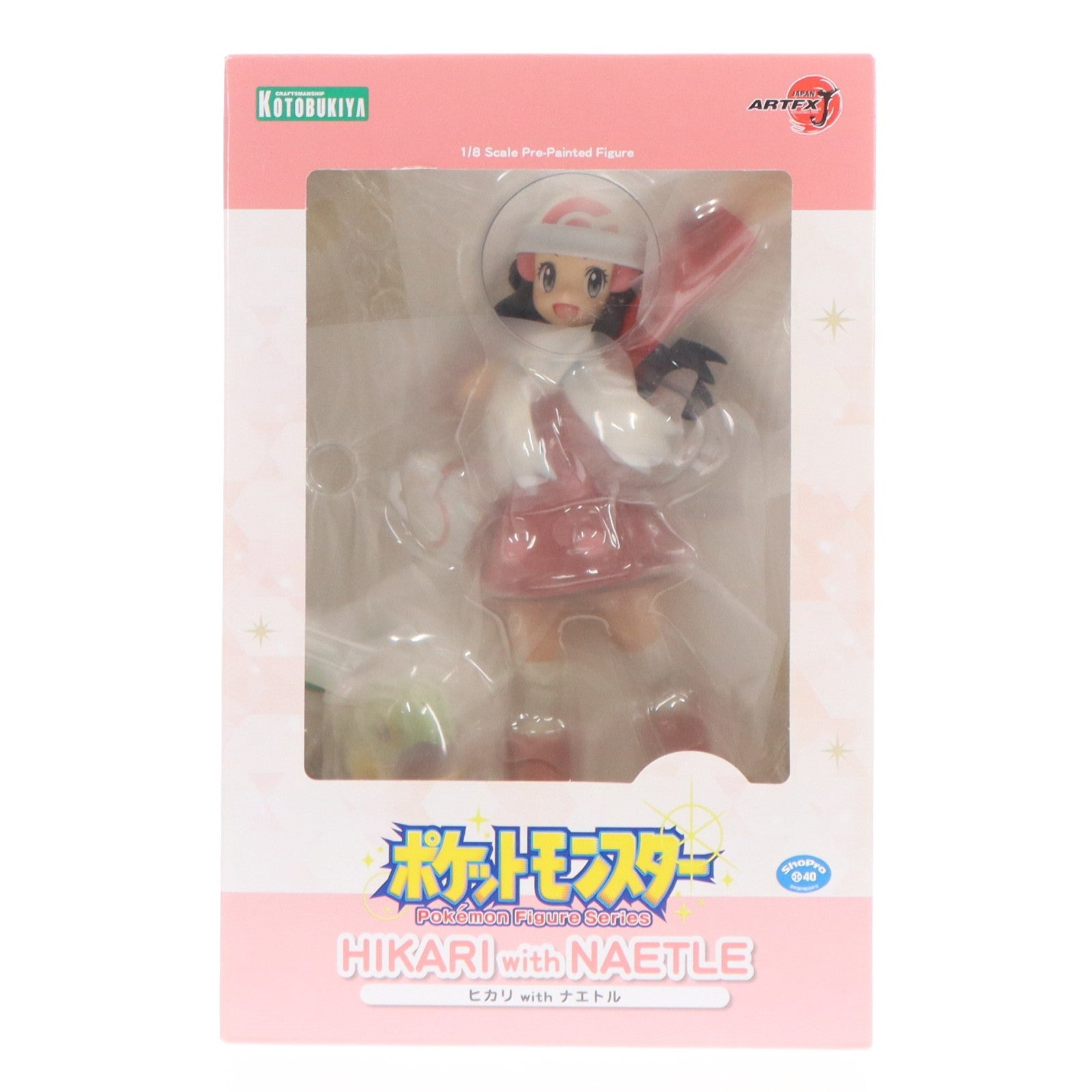 【中古即納】[FIG] ARTFX J ヒカリ with ナエトル ポケットモンスター 1/8 完成品 フィギュア(PV066) コトブキヤ(20231227)