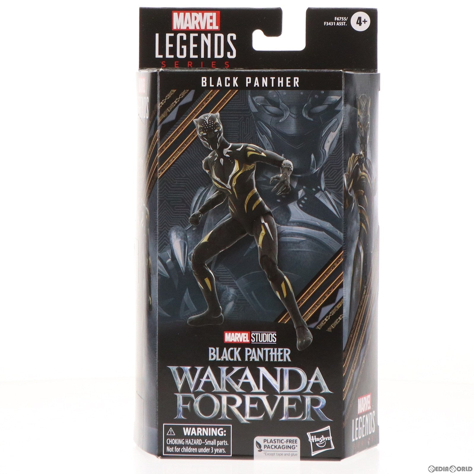 【中古即納】[FIG] マーベル・レジェンド 6インチ・アクションフィギュア ブラックパンサー ブラックパンサー/ワカンダ・フォーエバー 完成品 可動フィギュア(海外流通版) ハズブロ(20221201)