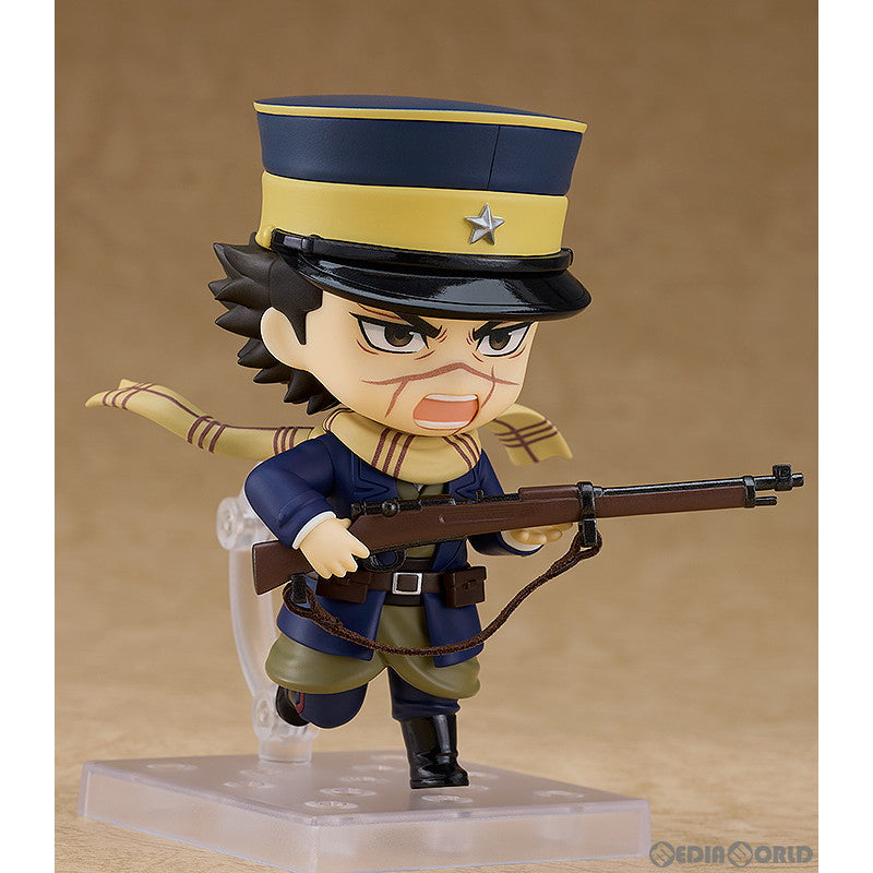 中古】[FIG]杉元佐一(すぎもとさいち) ゴールデンカムイ 遠慮なく ちょこのせプレミアムフィギュア プライズ(