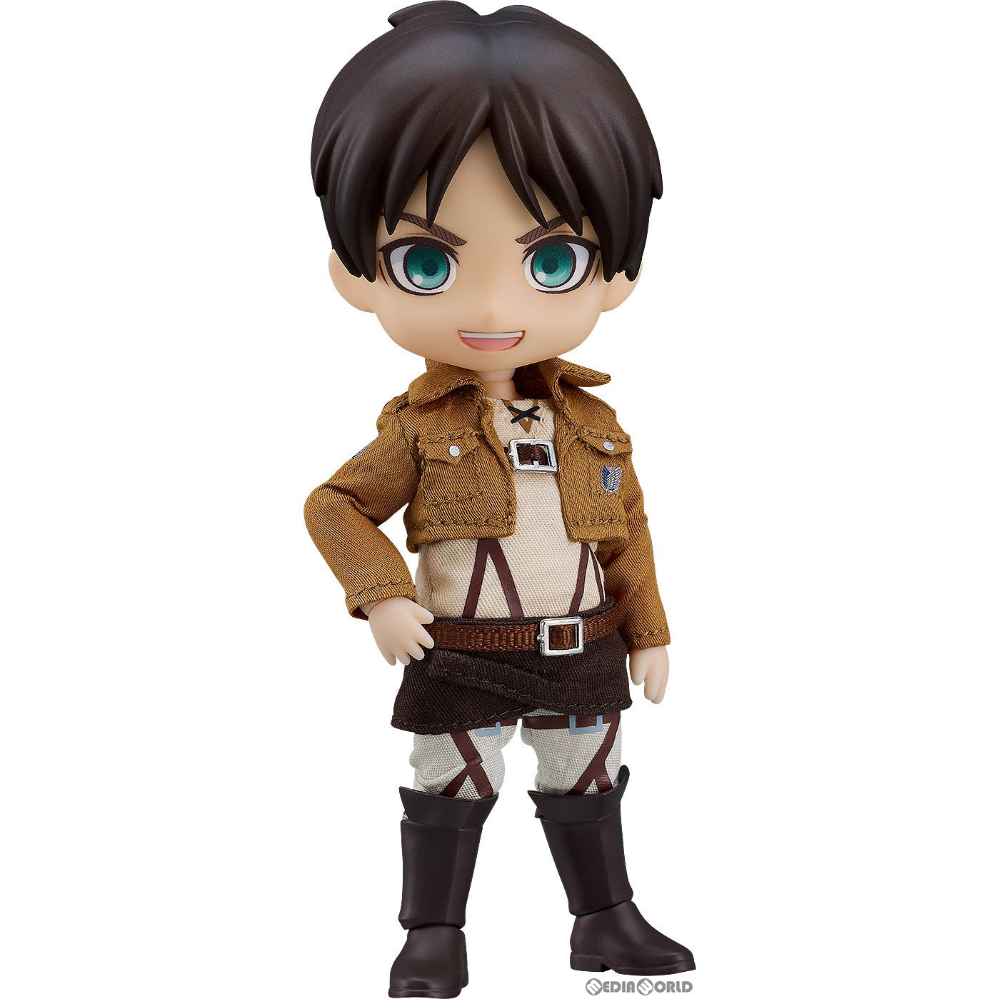 【新品即納】[FIG] ねんどろいどどーる エレン・イェーガー 進撃の巨人 完成品 可動フィギュア グッドスマイルカンパニー(20240314)