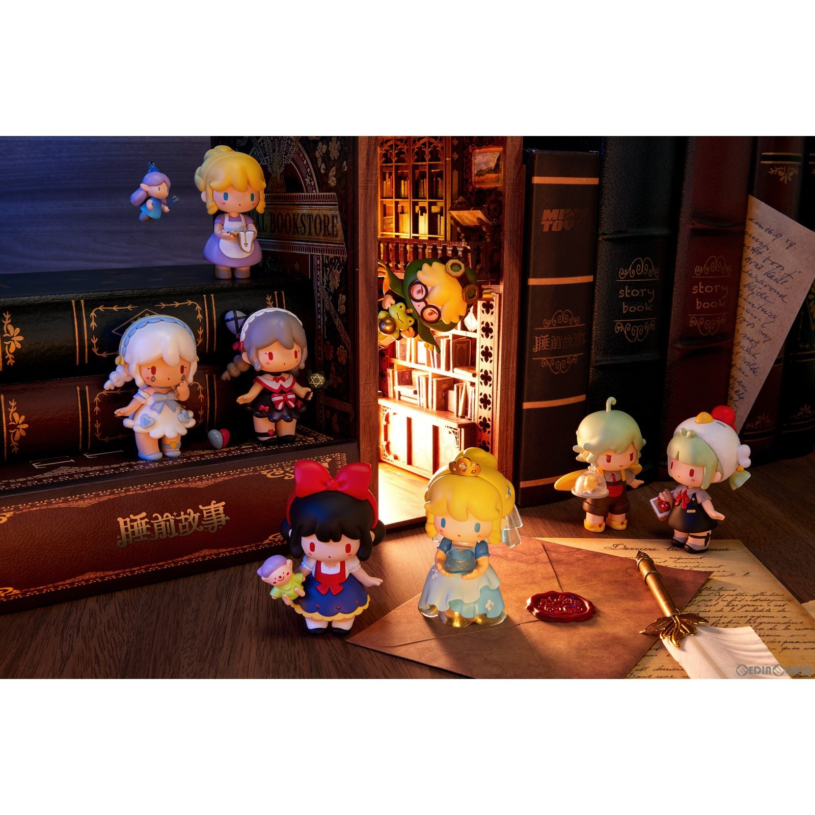 【新品即納】[BOX][FIG]MINI Bedtime Story(ミニベッドタイムストーリー) トレーディングフィギュア(PF262)(9個) Shenzhen Mabell Animation Development Co.Ltd/PLUM(プラム)(20230831)