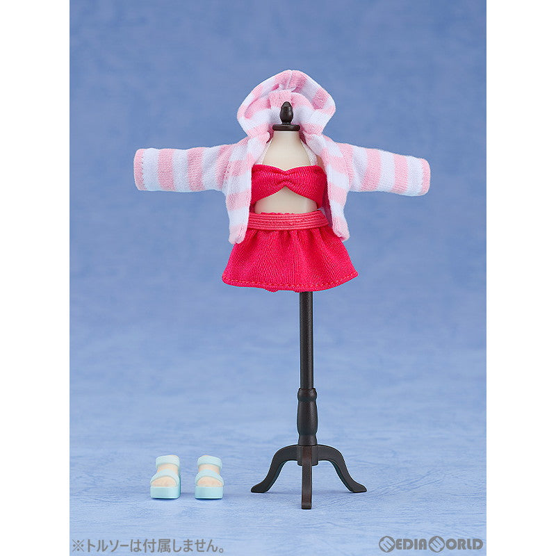 【新品即納】[FIG] ねんどろいどどーる おようふくセット 水着:Girl(レッド) フィギュア用アクセサリ グッドスマイルカンパニー(20231224)