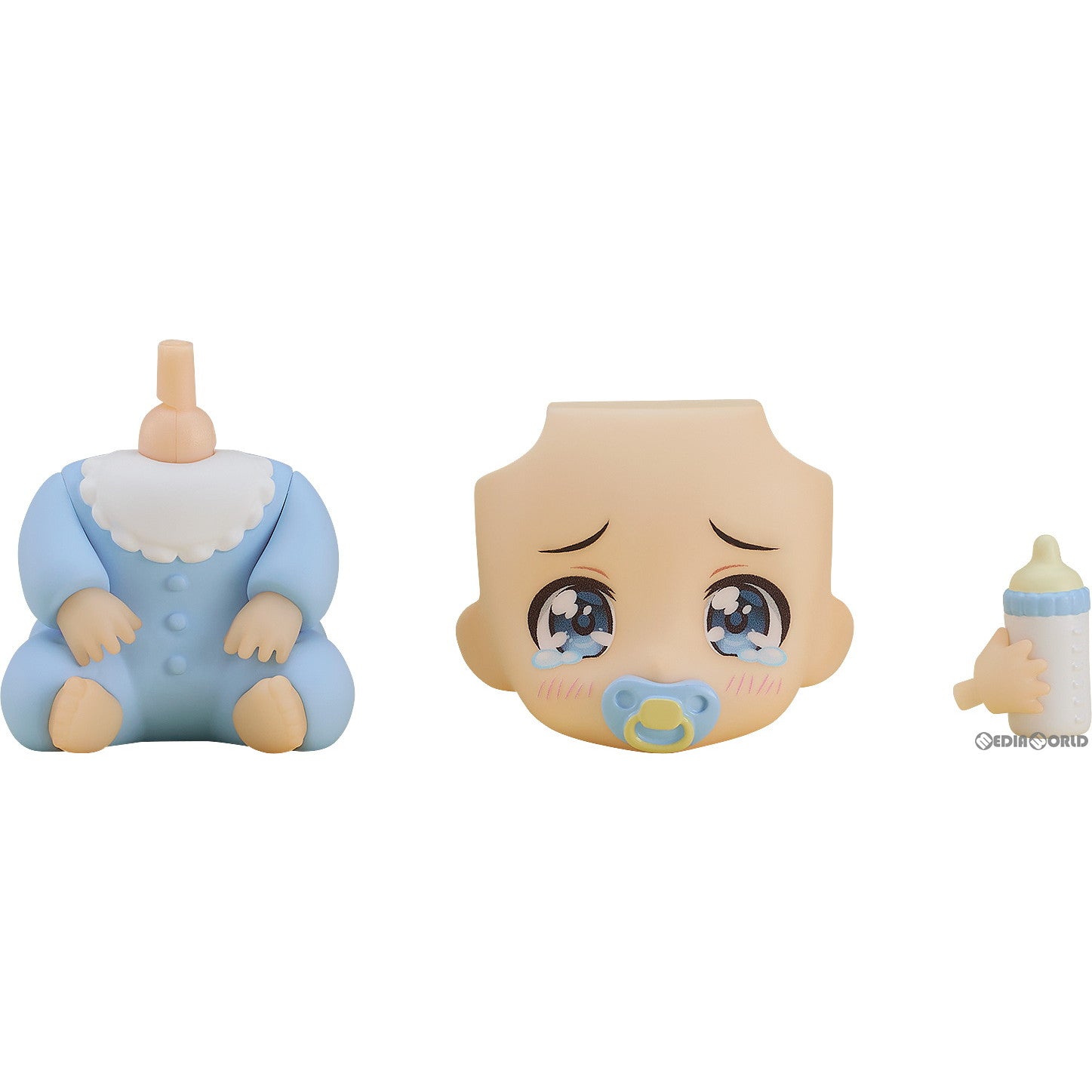 【新品即納】[FIG] ねんどろいどもあ きせかえ赤ちゃんセット ブルー フィギュア用アクセサリ グッドスマイルカンパニー(20240127)