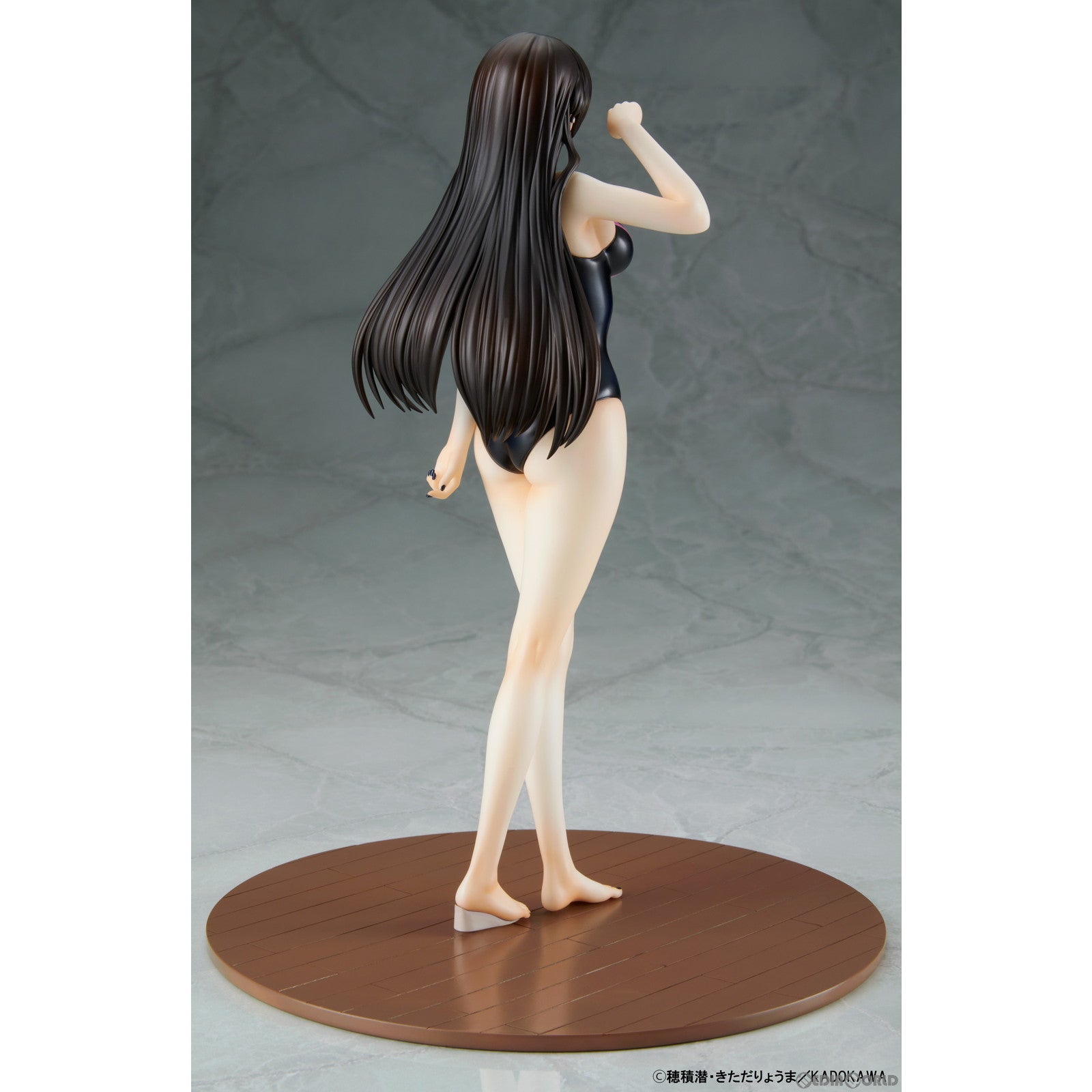 【新品即納】[FIG] 此方(こなた) 『競泳水着&猫ランジェリー』コスチュームセット 見知らぬ女子高生に監禁された漫画家の話 1/6 完成品 フィギュア 回天堂(20240430)