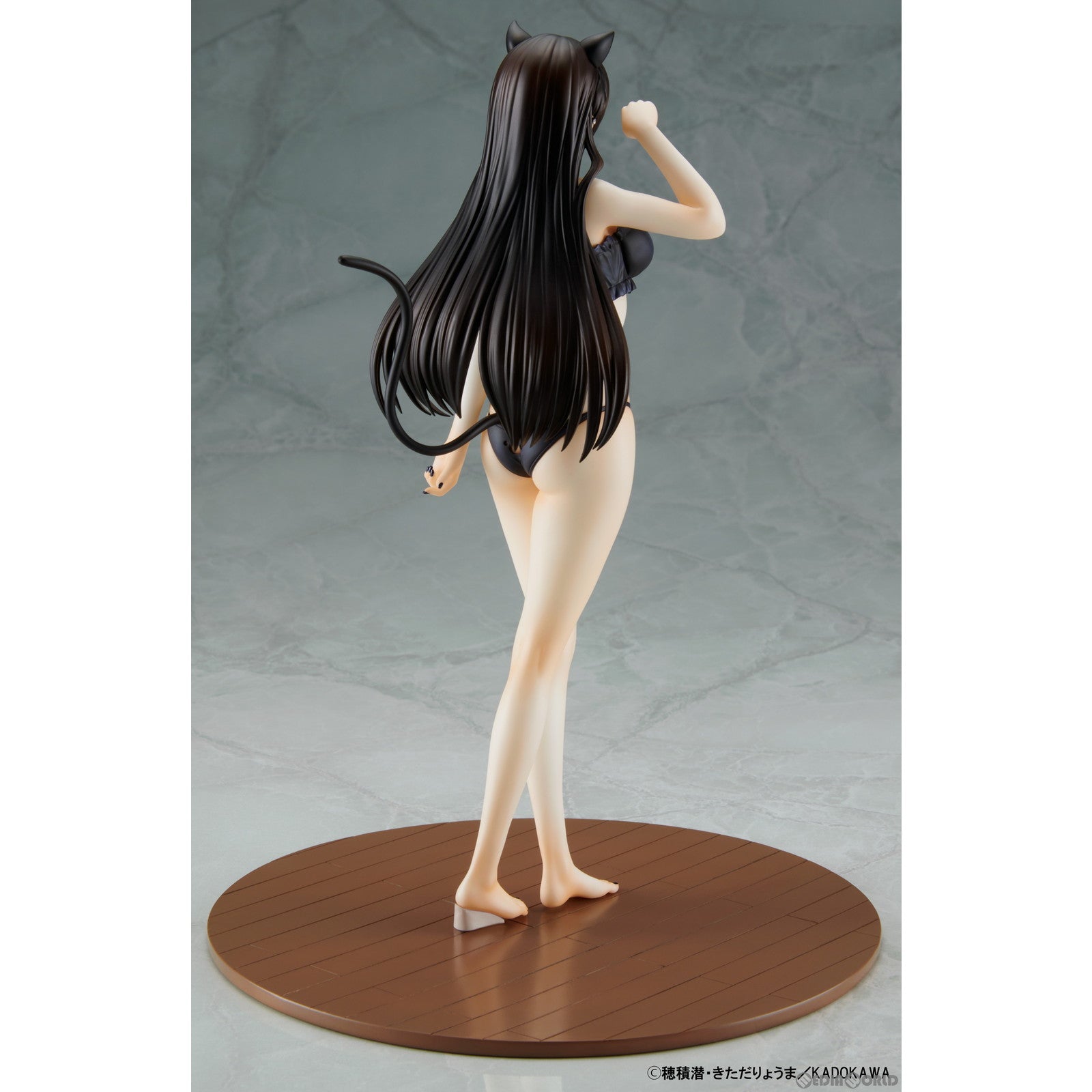 【新品即納】[FIG] 此方(こなた) 『競泳水着&猫ランジェリー』コスチュームセット 見知らぬ女子高生に監禁された漫画家の話 1/6 完成品 フィギュア 回天堂(20240430)