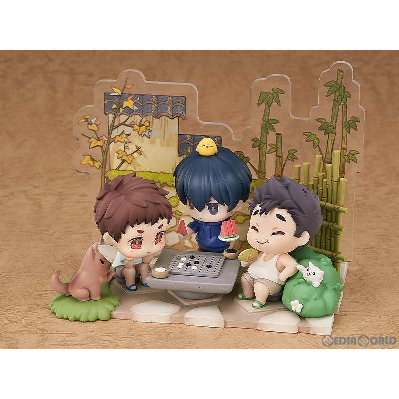 【新品即納】[FIG] 吳邪&張起霊&王胖子(ごじゃ&ちょうきれい&わんぱんずー) 雨村拾趣Ver. 盗墓筆記(とうぼひっき) 完成品 フィギュア グッドスマイルアーツ上海/グッドスマイルカンパニー(20240125)