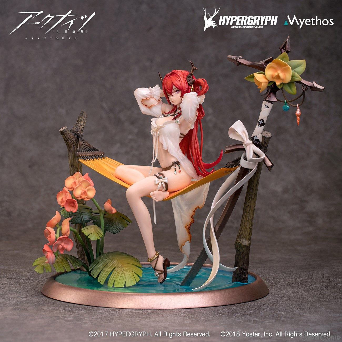 【新品即納】[FIG] アクリルキーチャーム付属 スルト 極彩の楽園CW03 Ver. アークナイツ 1/7 完成品 フィギュア Myethos(ミートス) (20240428)