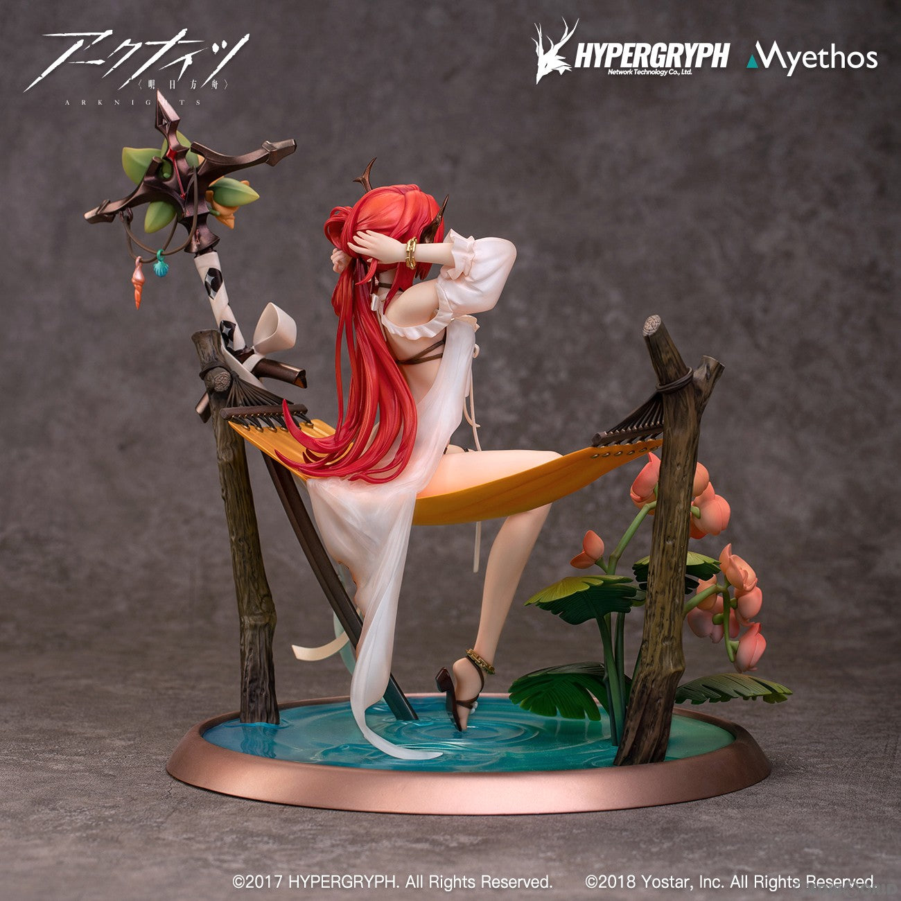 【新品即納】[FIG] アクリルキーチャーム付属 スルト 極彩の楽園CW03 Ver. アークナイツ 1/7 完成品 フィギュア Myethos(ミートス) (20240428)