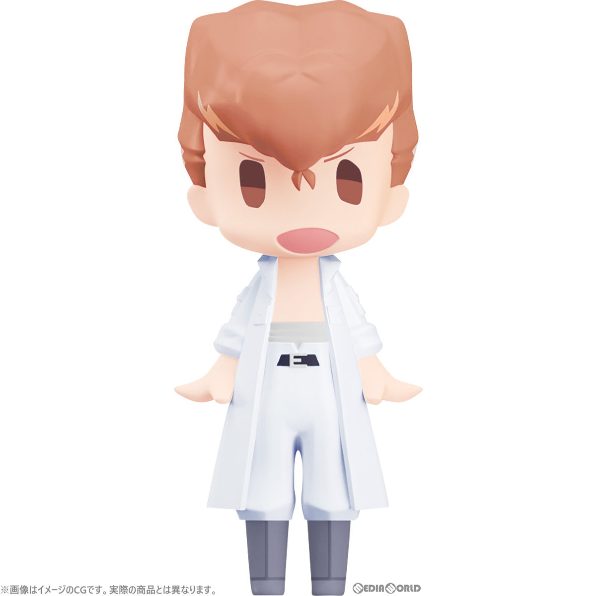 【新品】【お取り寄せ】[FIG] HELLO! GOOD SMILE 桑原和真(くわばらかずま) 幽☆遊☆白書 完成品 可動フィギュア グッドスマイルカンパニー(20240125)