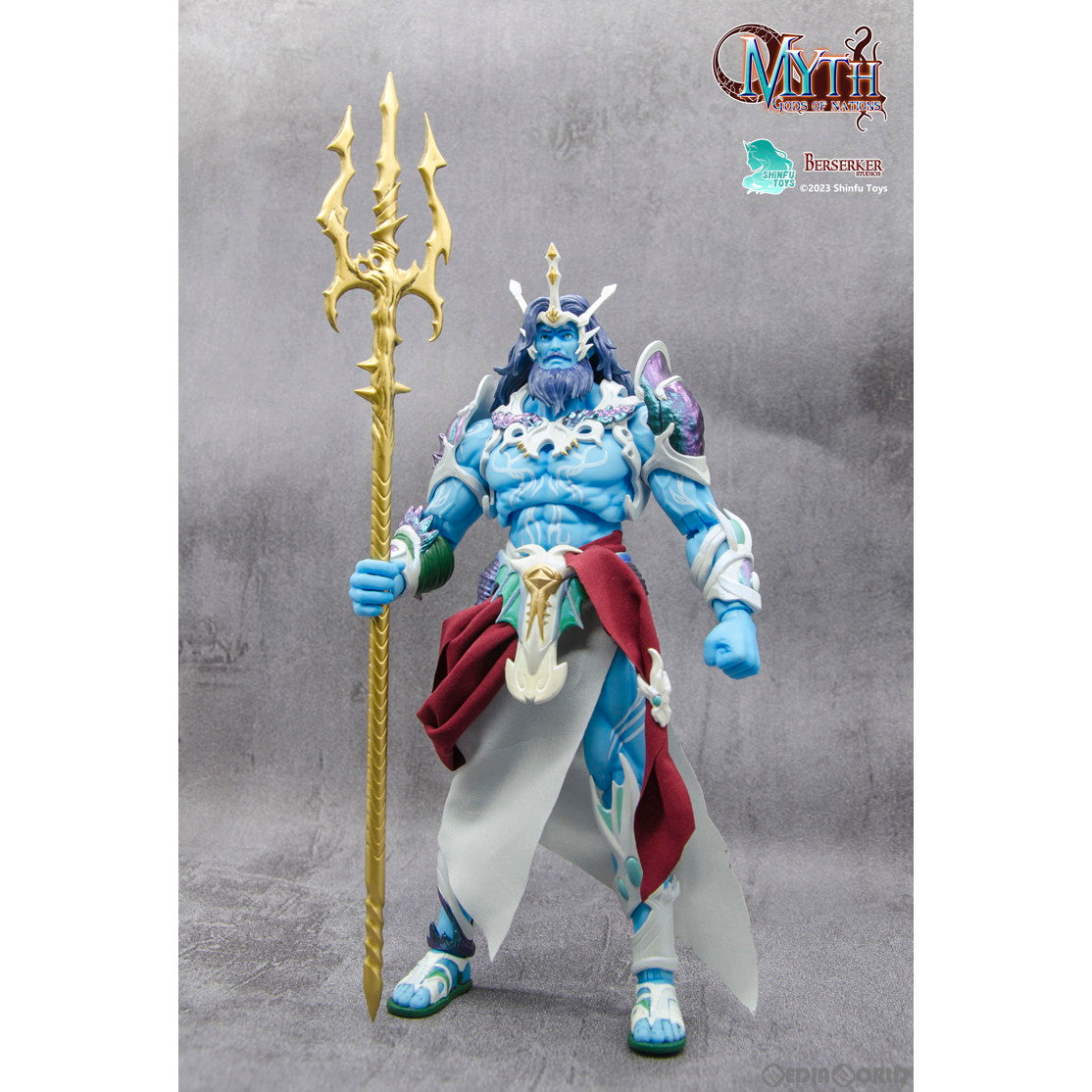 【新品即納】[FIG] 神話シリーズ M03 ポセイドン 1/12 完成品 可動フィギュア BERSERKER STUDIOS(バーサーカースタジオ) (20240323)