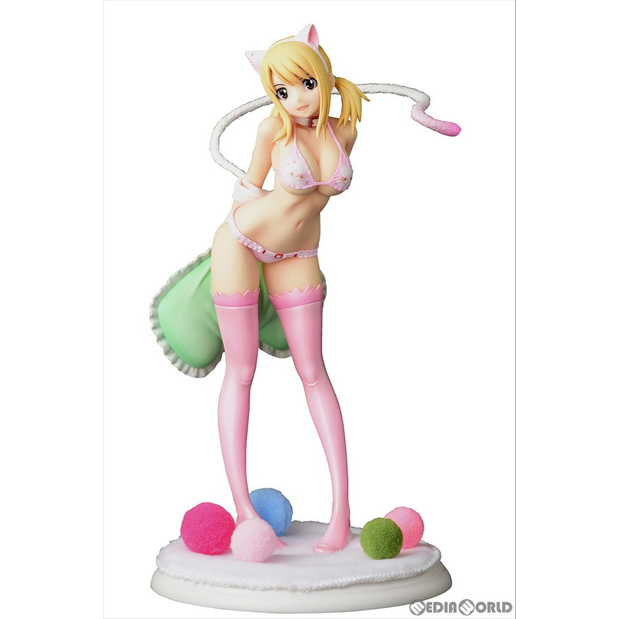 【新品即納】[FIG] ルーシィ・ハートフィリア・桜猫Gravure_Style FAIRY TAIL(フェアリーテイル) 1/6 完成品 フィギュア オルカトイズ(20240113)