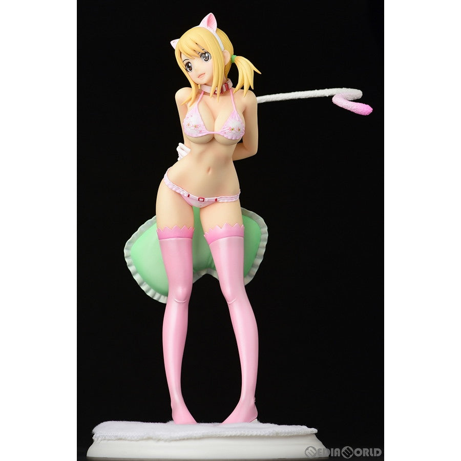 【新品即納】[FIG] ルーシィ・ハートフィリア・桜猫Gravure_Style FAIRY TAIL(フェアリーテイル) 1/6 完成品 フィギュア オルカトイズ(20240113)