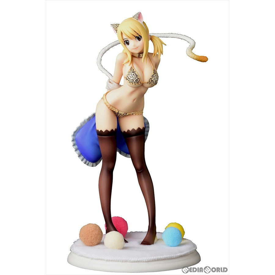 【新品即納】[FIG] ルーシィ・ハートフィリア・ヒョウ柄猫Gravure_Style FAIRY TAIL(フェアリーテイル) 1/6 完成品 フィギュア オルカトイズ(20240113)