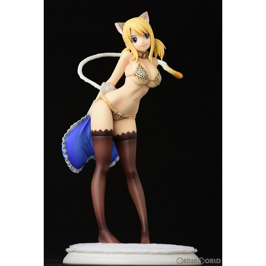 【新品即納】[FIG] ルーシィ・ハートフィリア・ヒョウ柄猫Gravure_Style FAIRY TAIL(フェアリーテイル) 1/6 完成品 フィギュア オルカトイズ(20240113)