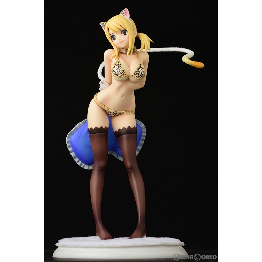 【新品即納】[FIG] ルーシィ・ハートフィリア・ヒョウ柄猫Gravure_Style FAIRY TAIL(フェアリーテイル) 1/6 完成品 フィギュア オルカトイズ(20240113)