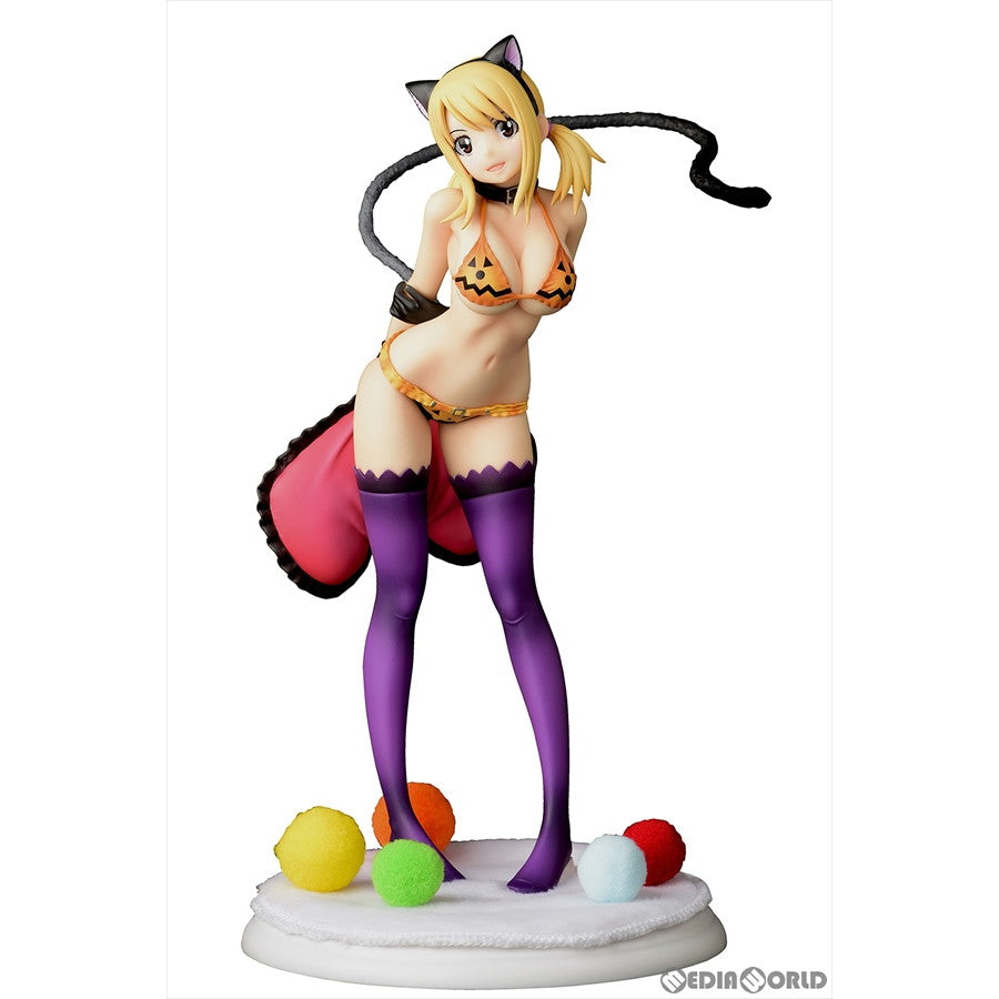 【新品即納】[FIG] ルーシィ・ハートフィリア・ハロウィン猫Gravure_Style FAIRY TAIL(フェアリーテイル) 1/6 完成品 フィギュア オルカトイズ(20240113)