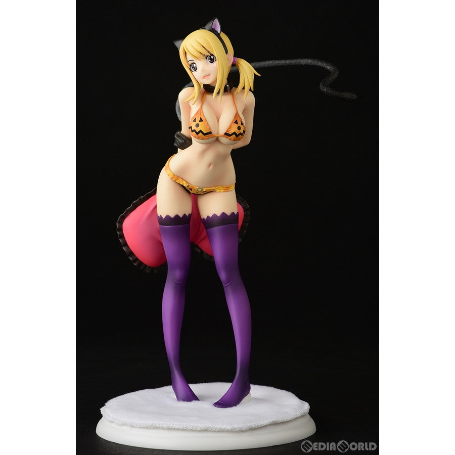 【新品即納】[FIG] ルーシィ・ハートフィリア・ハロウィン猫Gravure_Style FAIRY TAIL(フェアリーテイル) 1/6 完成品 フィギュア オルカトイズ(20240113)