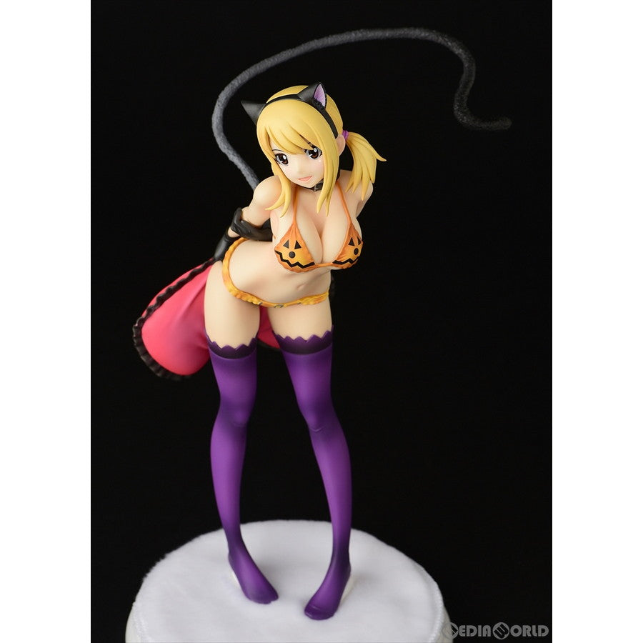 【新品即納】[FIG] ルーシィ・ハートフィリア・ハロウィン猫Gravure_Style FAIRY TAIL(フェアリーテイル) 1/6 完成品 フィギュア オルカトイズ(20240113)