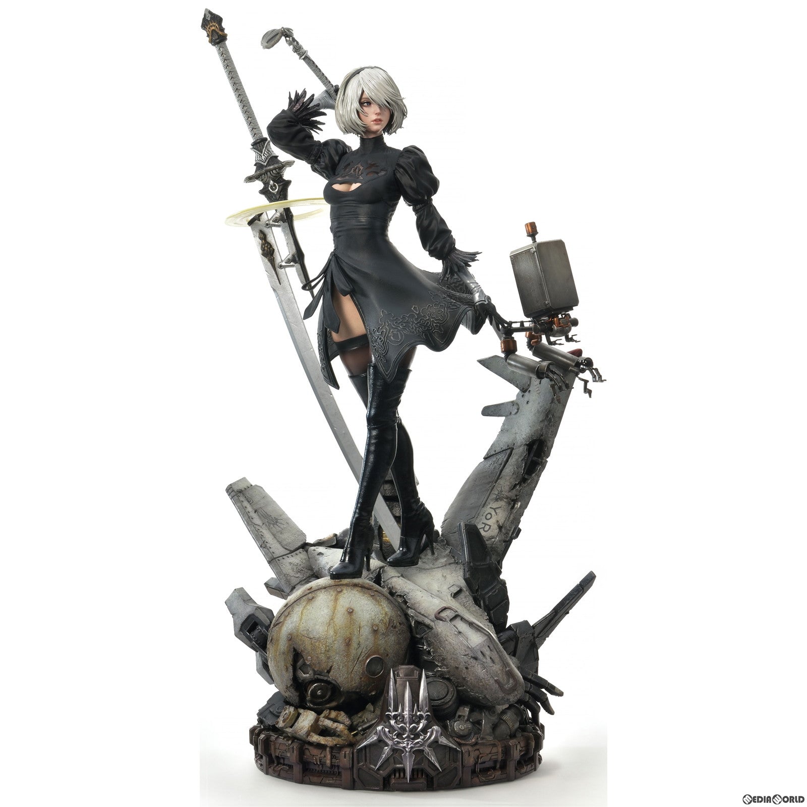 【新品即納】[FIG] SQUARE ENIX MASTERLINE 2B(ヨルハ二号B型) DX Ver. NieR:Automata(ニーア オートマタ) 1/3 スタチュー 完成品 フィギュア (SEM-05DX) スクウェア・エニックス(20240607)