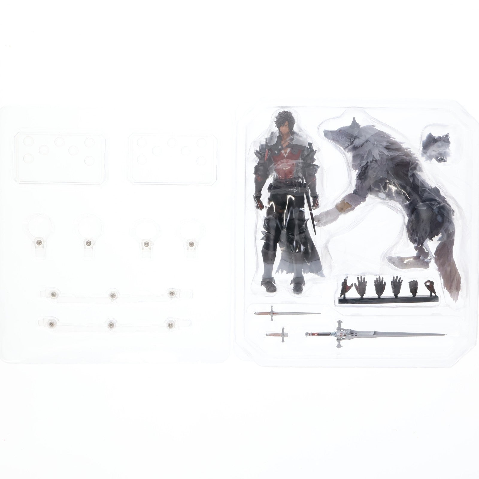 【中古即納】[FIG] BRING ARTS(ブリングアーツ) クライヴ・ロズフィールド&トルガル FINAL FANTASY XVI(ファイナルファンタジー16) 完成品 可動フィギュア スクウェア・エニックス(20240504)
