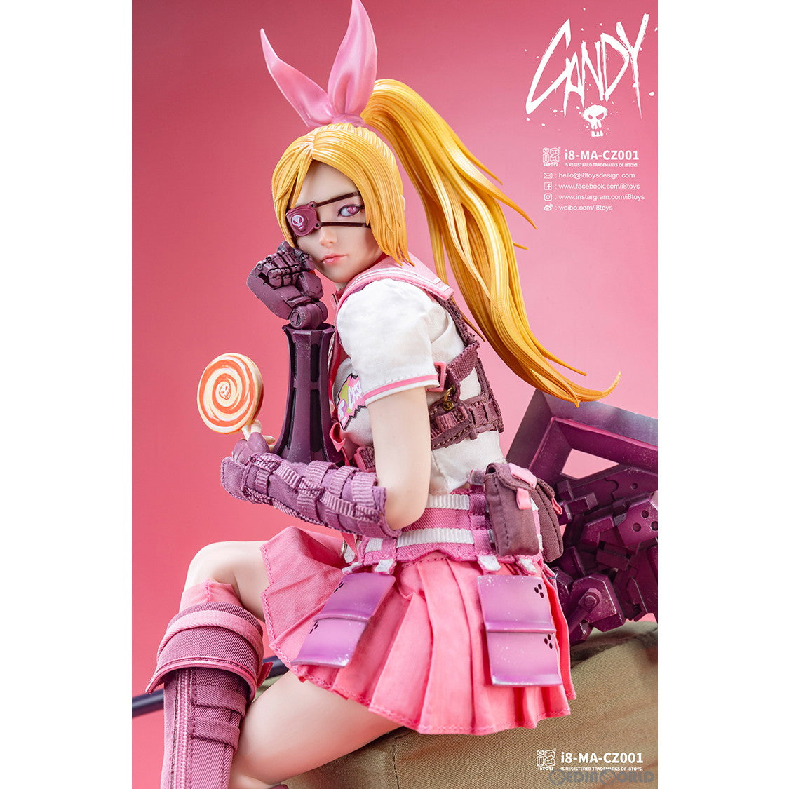 【新品即納】[FIG] I8-MA-CZ001 キャンディー スタンダードバージョン CRAZY X NOISY 1/6 完成品 可動フィギュア I8TOYS(20240930)