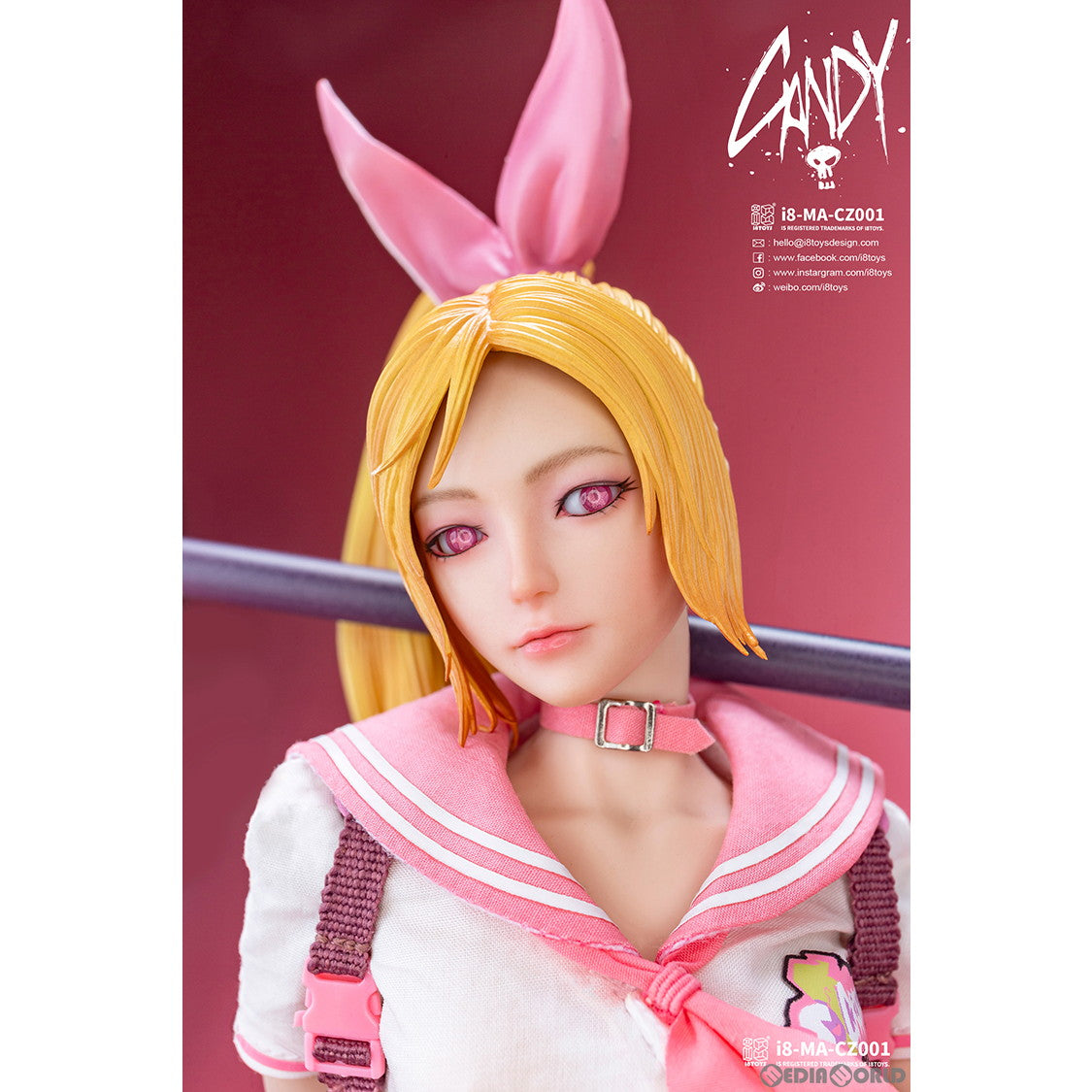 【中古即納】[FIG] I8-MA-CZ001 キャンディー スタンダードバージョン CRAZY X NOISY 1/6 完成品 可動フィギュア I8TOYS(20240930)
