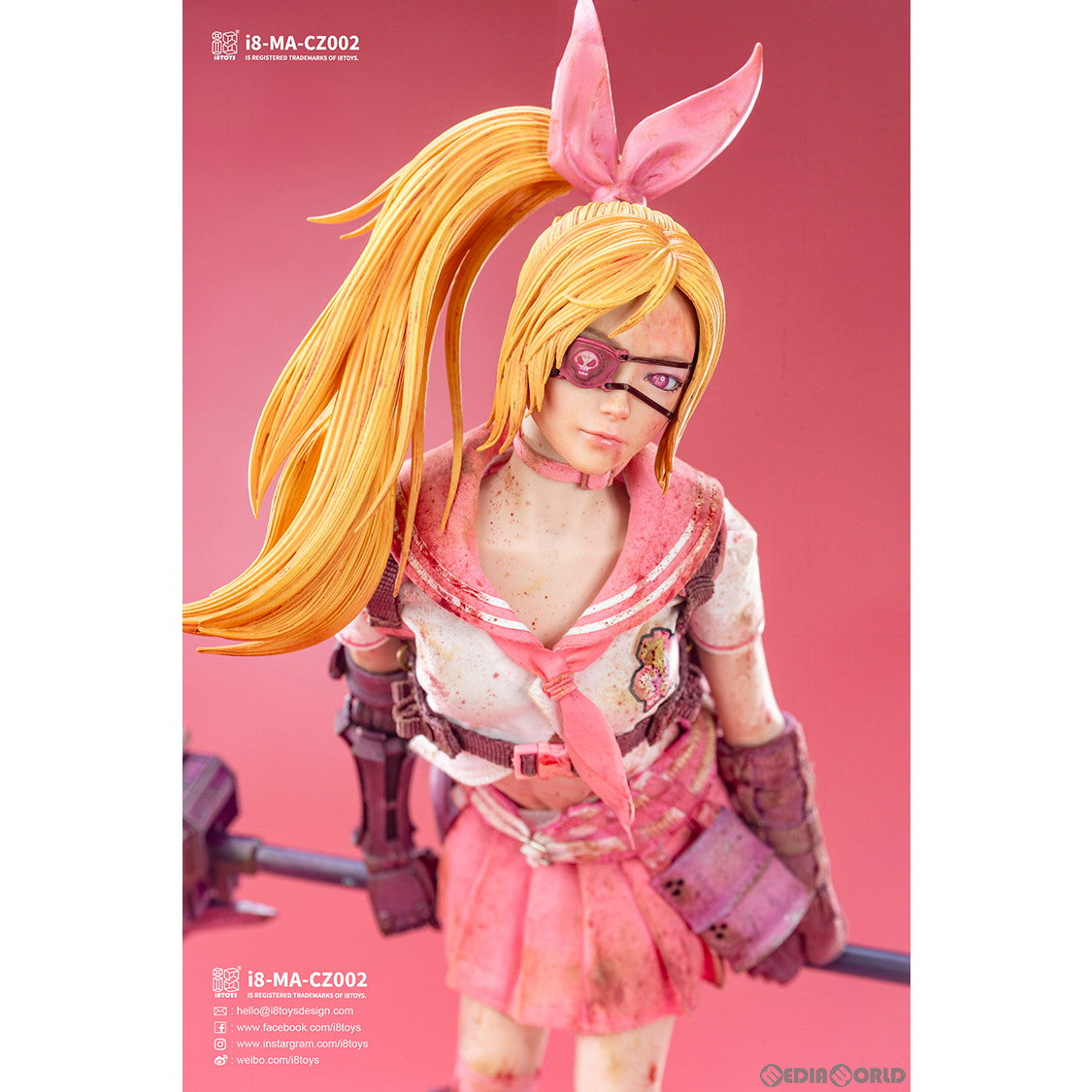 【新品即納】[FIG] I8-MA-CZ002 キャンディー ダメージバージョン CRAZY X NOISY 1/6 完成品 可動フィギュア I8TOYS(20241006)