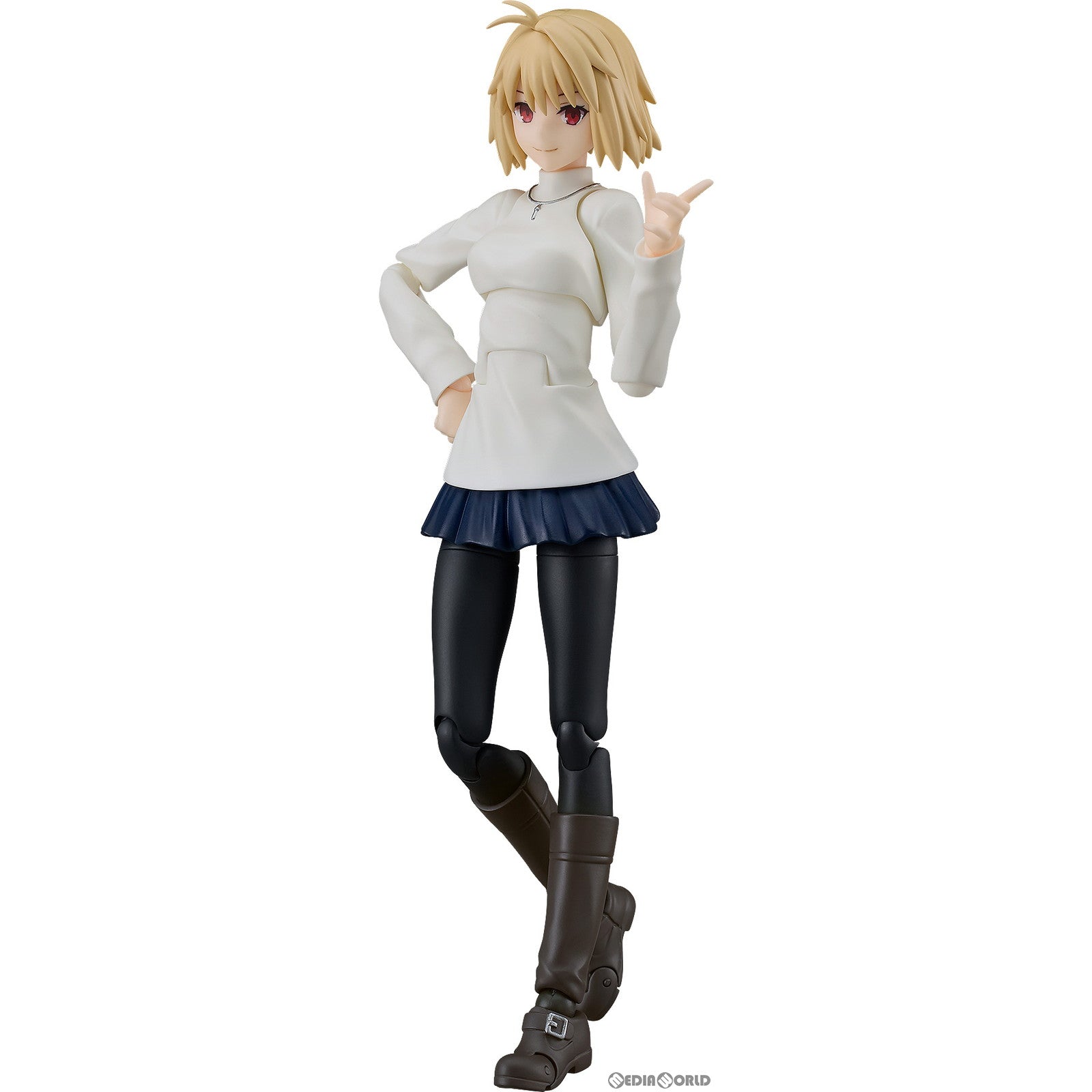 【中古即納】[FIG] figma(フィグマ) 612 アルクェイド・ブリュンスタッド 月姫 -A piece of blue glass moon- 完成品 可動フィギュア マックスファクトリー/グッドスマイルカンパニー(20240511)
