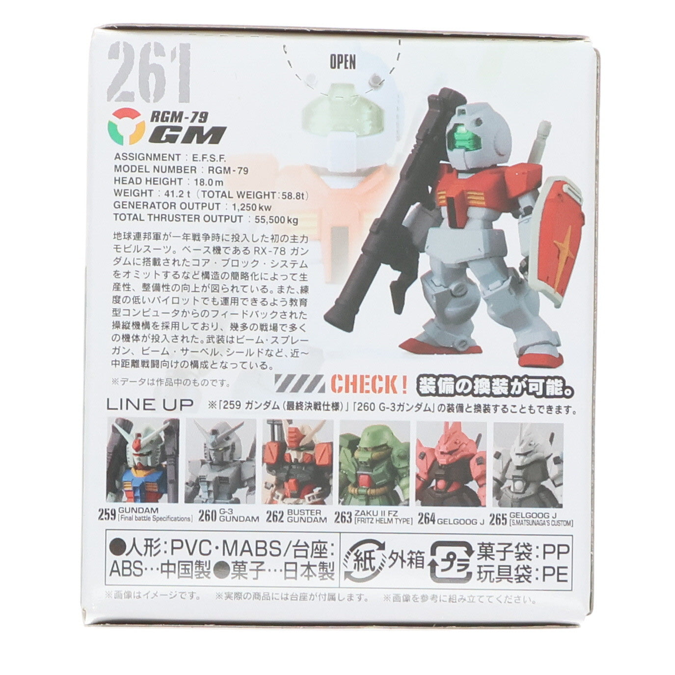 【中古即納】[FIG] (単品)(食玩) FW GUNDAM CONVERGE(ガンダムコンバージ) ♯22 ジム 機動戦士ガンダム フィギュア バンダイ(20211115)
