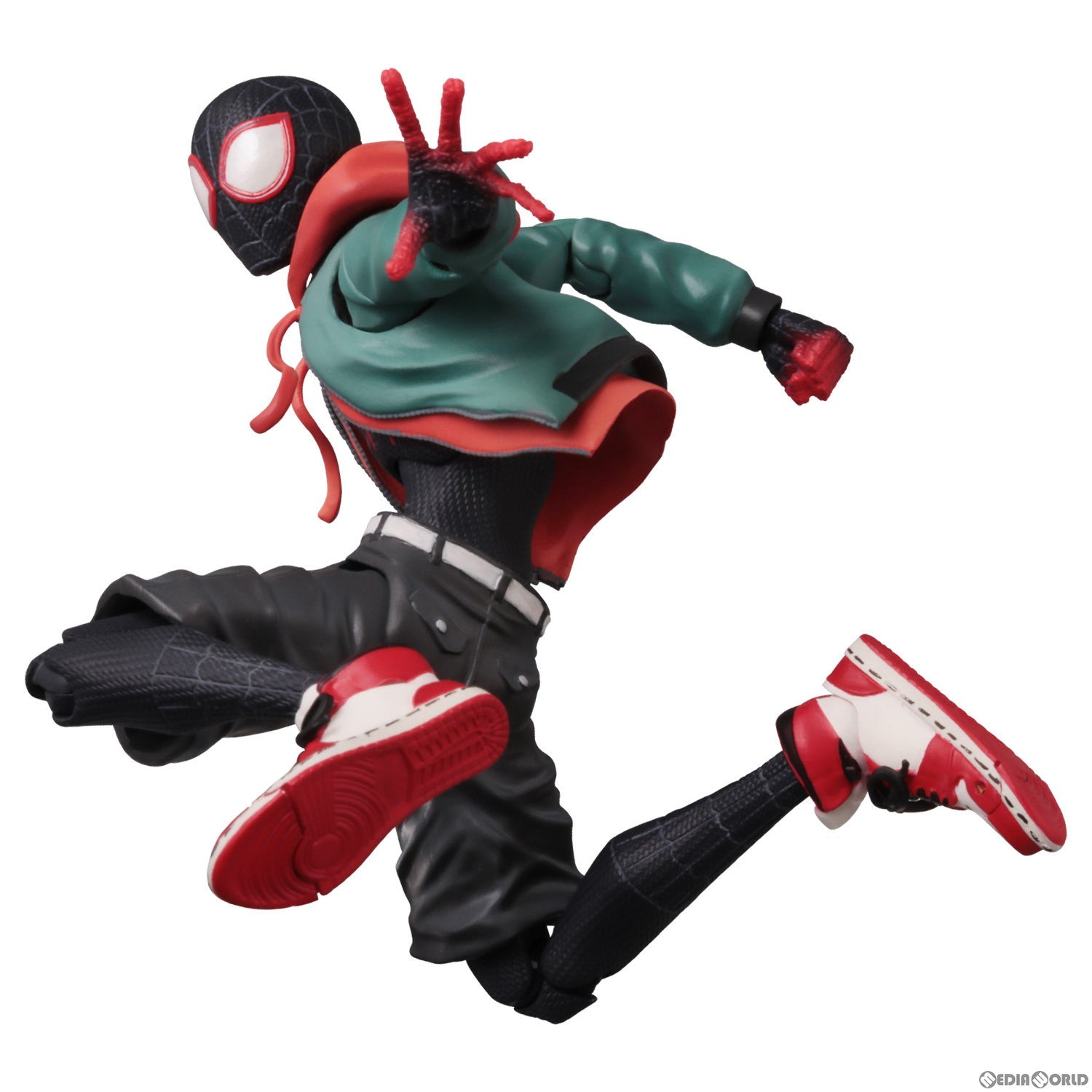 【新品即納】[FIG] (三次再販) SVアクション マイルス・モラレス/スパイダーマン スパイダーマン:スパイダーバース 完成品 可動フィギュア 千値練(せんちねる) (20210523)