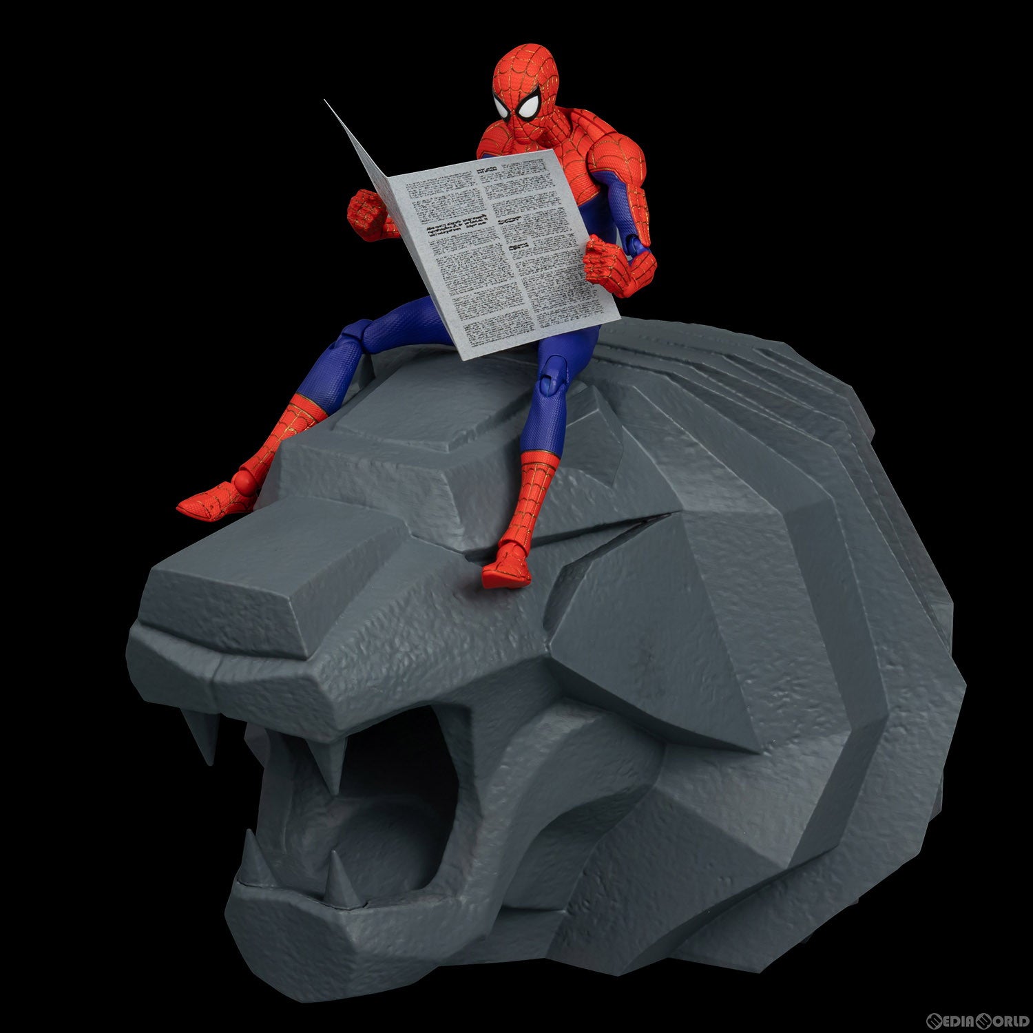 【新品即納】[FIG] (再販) SVアクション ピーター・B・パーカー/スパイダーマン DX版 スパイダーマン:スパイダーバース 完成品 可動フィギュア 千値練(せんちねる) (20231231)