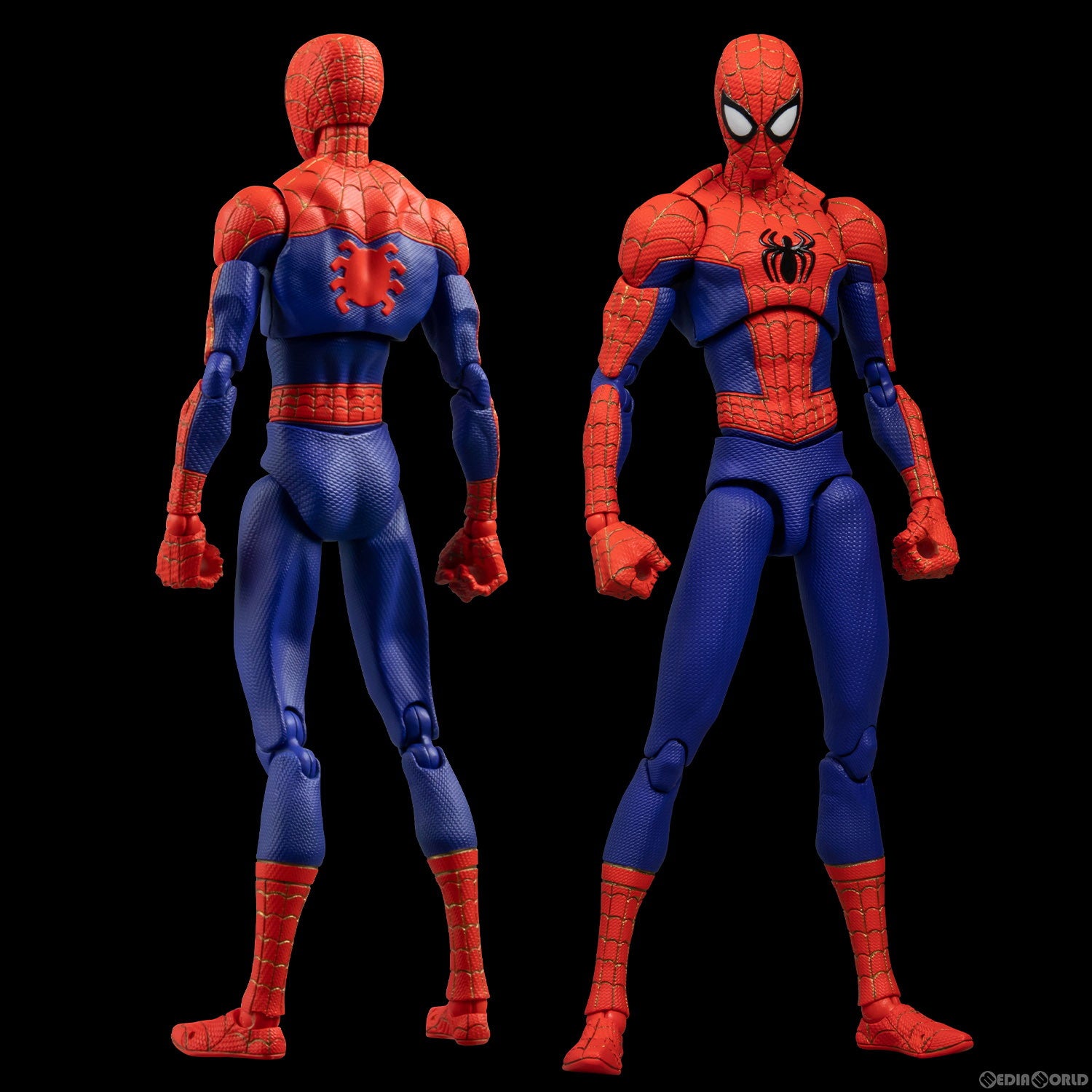 【新品即納】[FIG] (再販) SVアクション ピーター・B・パーカー/スパイダーマン DX版 スパイダーマン:スパイダーバース 完成品 可動フィギュア 千値練(せんちねる) (20231231)