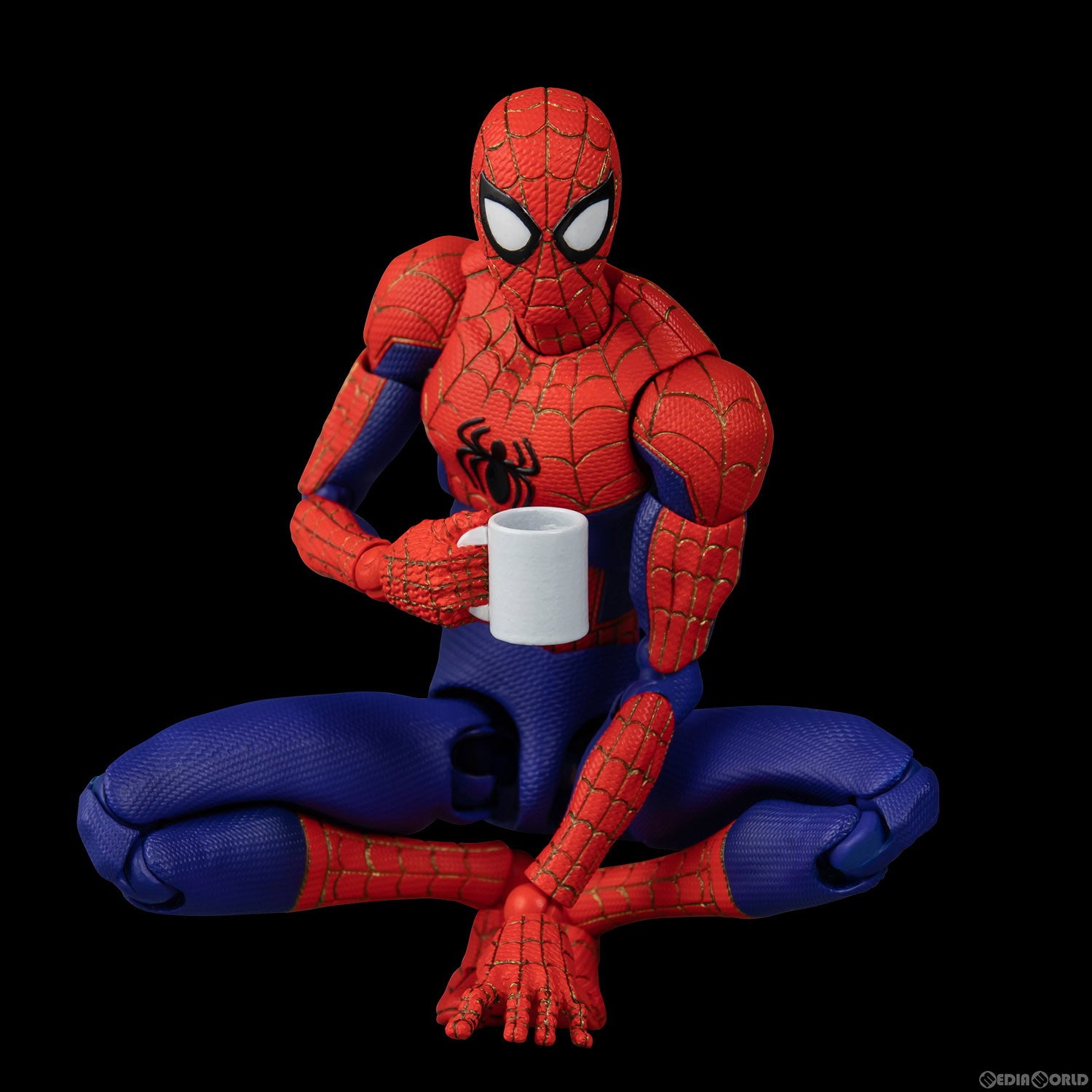 【新品即納】[FIG] (再販) SVアクション ピーター・B・パーカー/スパイダーマン DX版 スパイダーマン:スパイダーバース 完成品 可動フィギュア 千値練(せんちねる) (20231231)