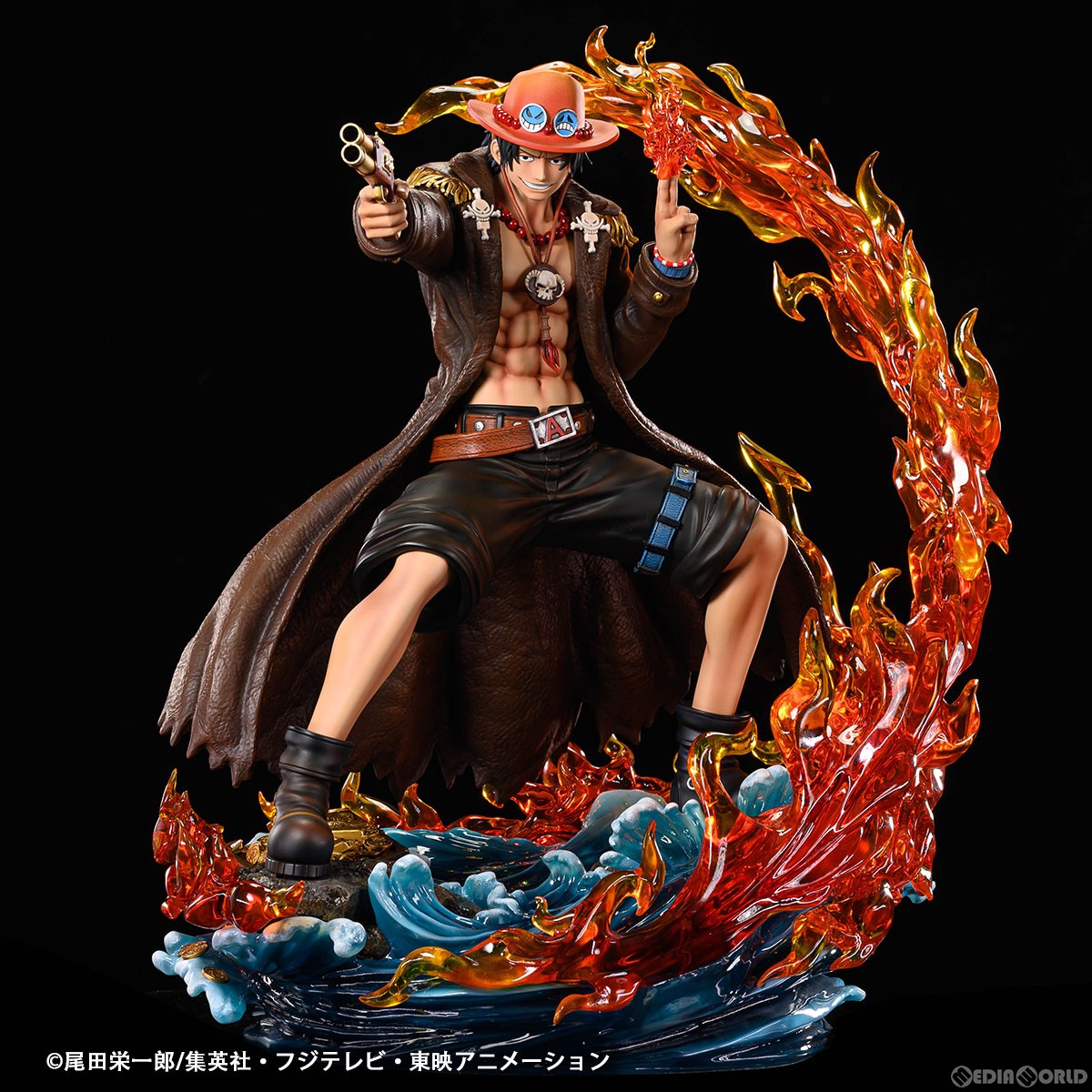 【新品即納】[FIG] ワンピース ログコレクション 大型スタチューシリーズ ポートガス・D・エース ONE PIECE 1/4 完成品 フィギュア プレックス(20240128)