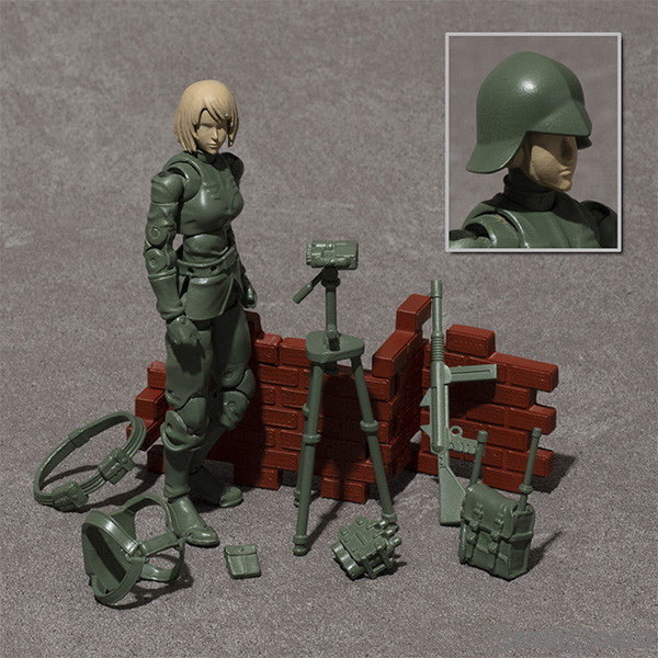 【新品即納】[FIG] G.M.G.PROFESSIONAL ジオン公国軍一般兵士03 機動戦士ガンダム 1/18 単色完成品 可動フィギュア メガハウス(20231227)