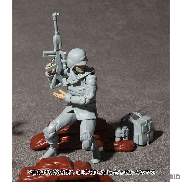 【新品即納】[FIG] G.M.G.PROFESSIONAL 地球連邦軍一般兵士02 機動戦士ガンダム 1/18 単色完成品 可動フィギュア メガハウス(20231227)
